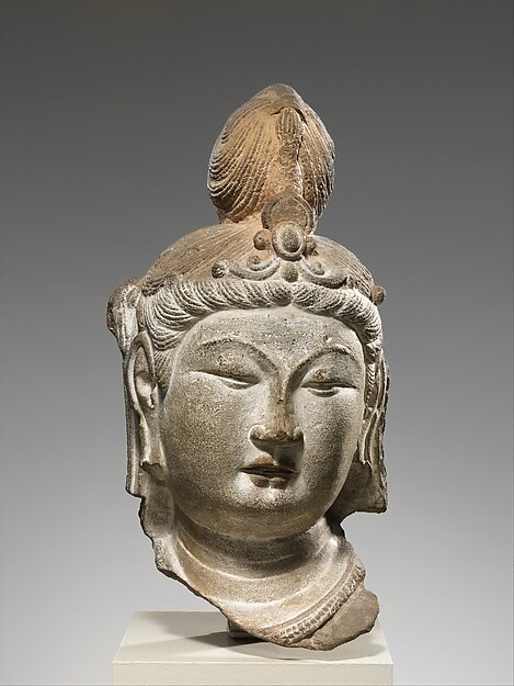 Head of a Bodhisattva