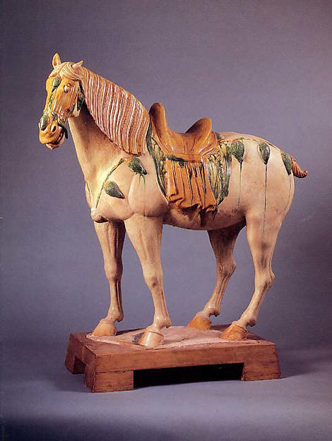 Sancai-Glazed Horse